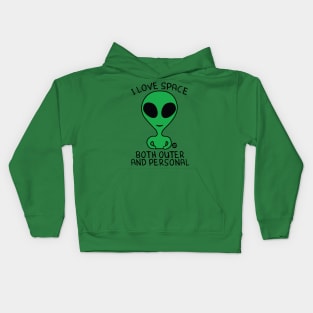 personal space Kids Hoodie